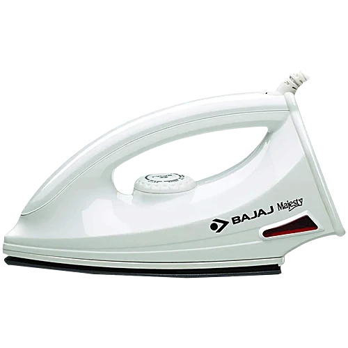 Majesty 1000 Watt Dry Iron (German Coating Technology, MajestyDX6, White), 1 Unit