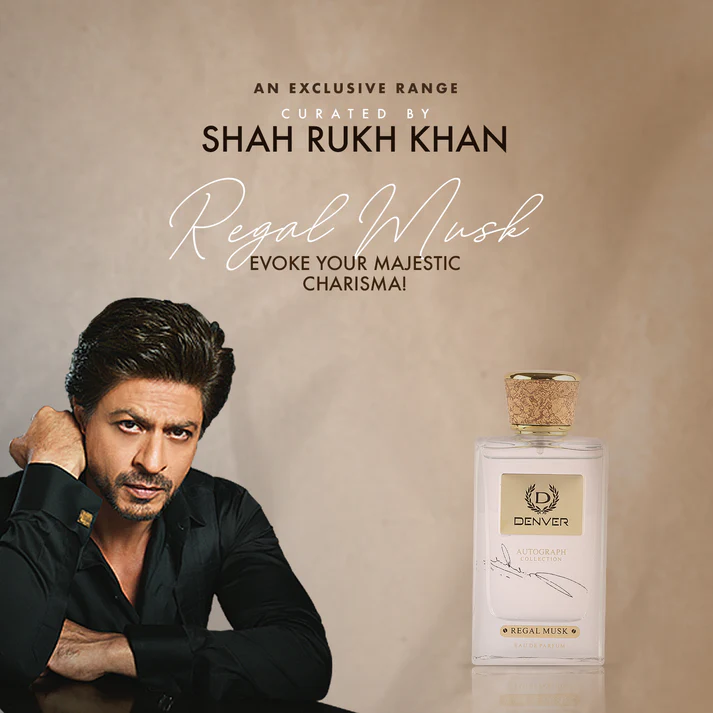 SRK Autograph Perfume Regal Musk 100ml | Free Chief & Vip Rush perfume 30ml