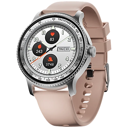 boAt Lunar Discovery Smart Watch With 1.39" HD Display, BT Calling - Cherry Blossom, 1 pc