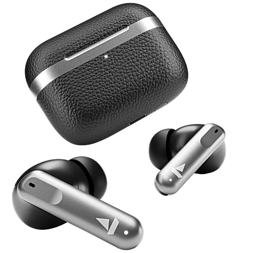 boAt Airdopes 111v2 Wireless Earphones With Mic - Classic Black, 1 Unit